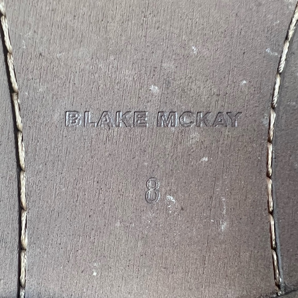 BLAKE MCKAY York Chelsea Boots in Light Brown Suede Size 8 - Picture 8 of 8
